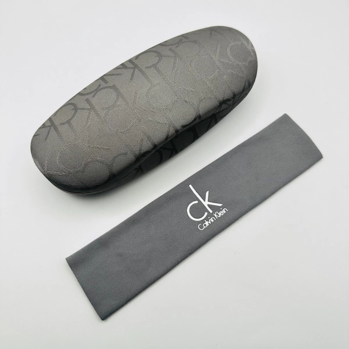 Calvin Klein Jeans Silver Eyeglass Case Calvin Klein Eyeglass Cases & Storage for sale - eBay main image 3