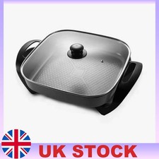Emperial Multi Cooker Electric Frying Pan Non-stick Square Pot 30cm 1500W UK