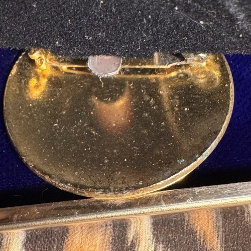 Charles Rennie Mackintosh Enamel Brooch - Pink - Round - Bild 5 von 5