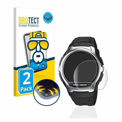Full-Cover Schutz Folie für Casio Wave Ceptor WV-58 3D Curved Edge Display 2x