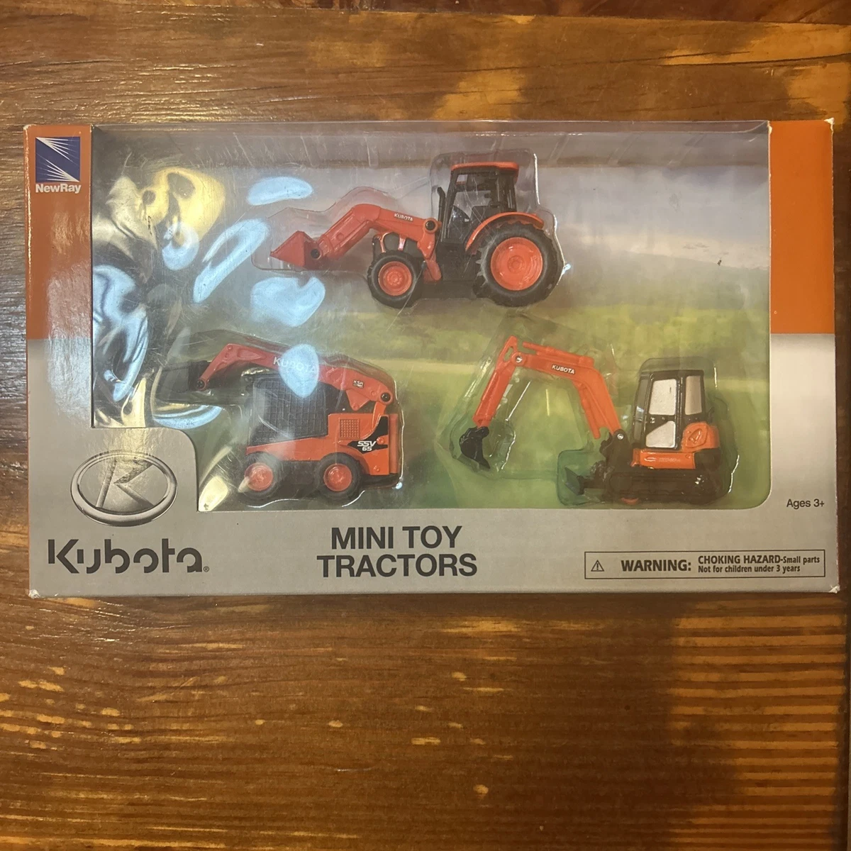 Kubota Tractor Plastic Contemporary Manufacture Diecast Farm