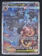 Pokemon Mega Charizard X ex SIR 125/094 Phantasmal Flames English 125/094