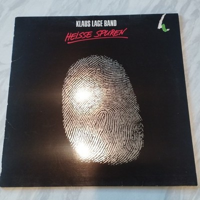 Klaus Lage Band Heiße Spuren LP Printed Inner VG+ VG Deutschrock Faust Auf Faust