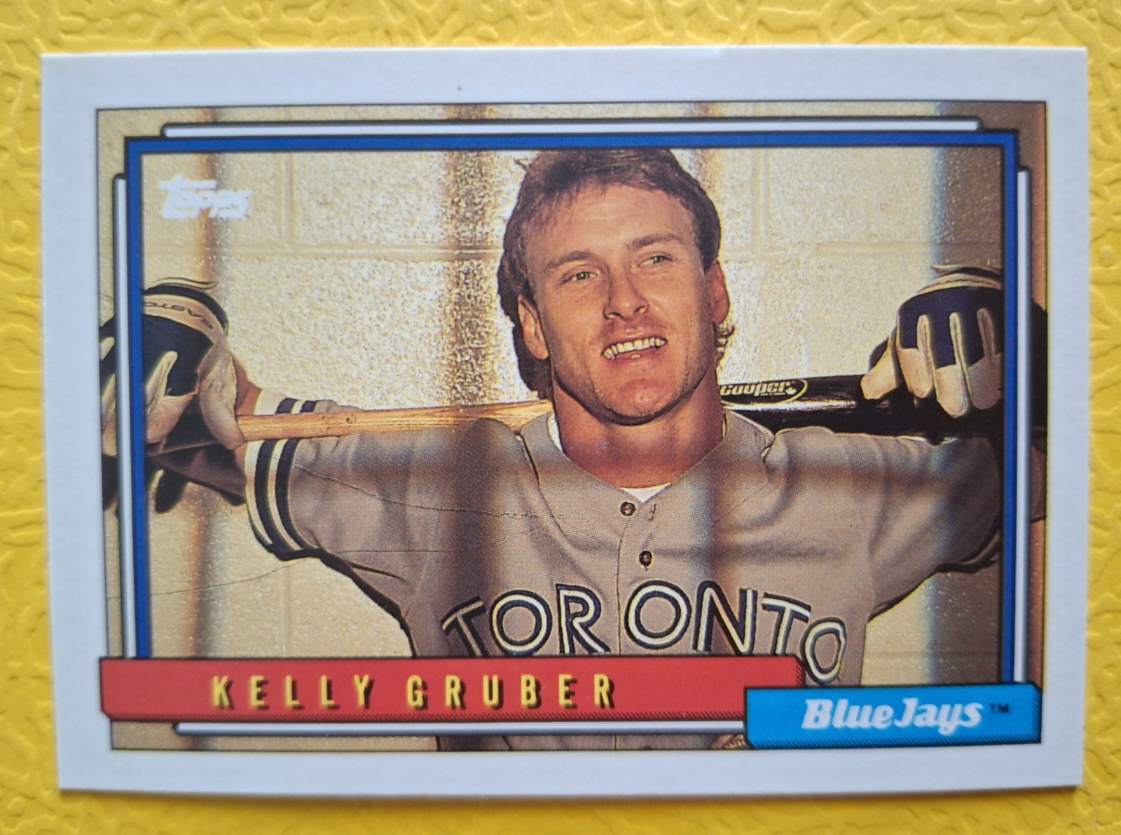 1992 Topps - Kelly Gruber #298 Toronto Blue Jays Baseball 
