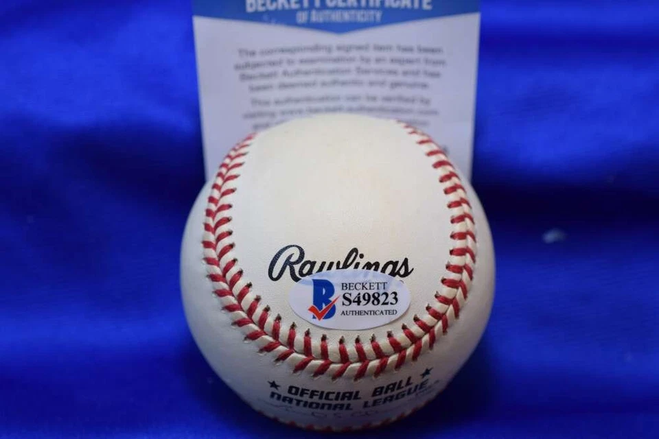 Rusty Staub Le Grande Orange Beckett BAS Auto National League Signed Baseball - Image 2 of 2