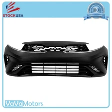 For 2022 2023 2024 Kia Forte Front Bumper New Aftermarket Complete Assembly Set