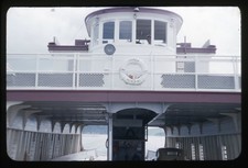 SL30 Slide anni 50 rosso Kodachrome C.K. Peck traghetto Victoria BC 611a