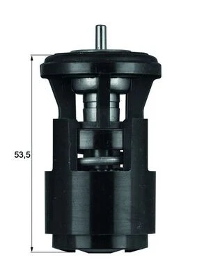 THERMOSTAT COOLANT TX 41 87D FOR VW AEX/APQ/ANX/AKV/AFH/ANW/AKK/AUD/AXP 1.4L - Picture 3 of 16