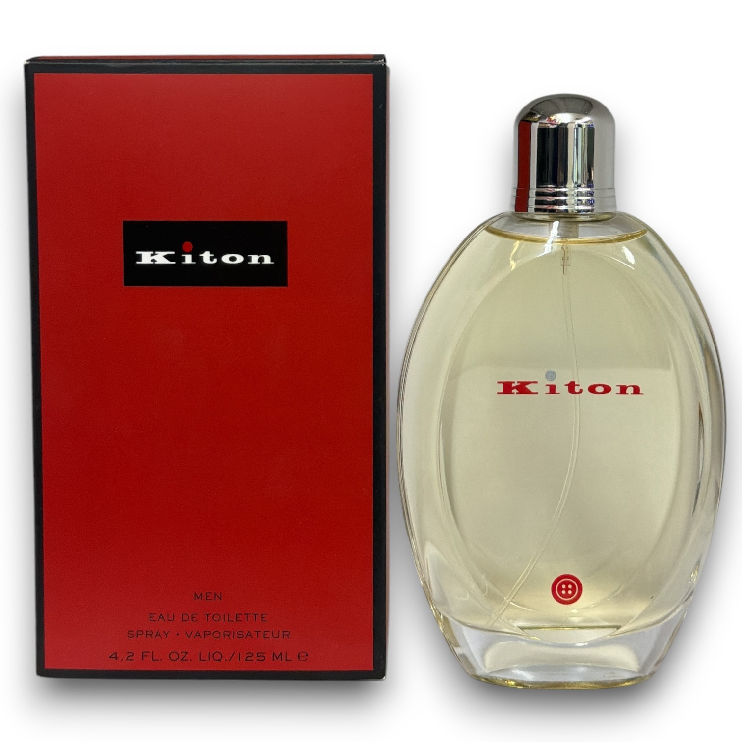Kiton Red by Kiton EDT Eau De Toilette 42 oz 125 ml - NEW IN BOX VINTAGE RARE 87390₽