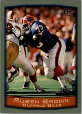 1999 Topps #111 Ruben Brown - FB