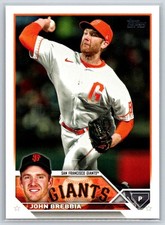 2023 Topps Update #US157 John Brebbia