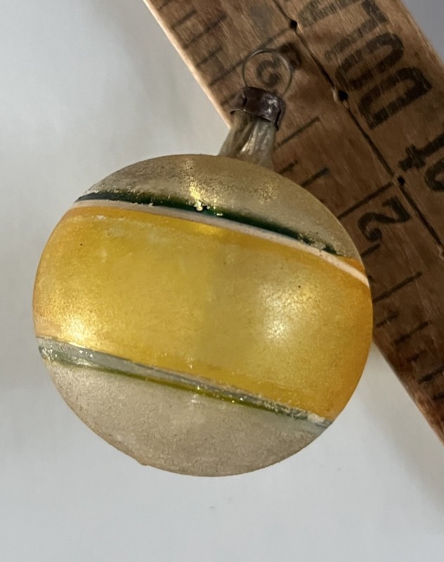 Vintage Celluoid Christmas tree ornament