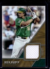 2026 Topps Nick Kurtz Major League Material Jersey #MLM-NK Athletics