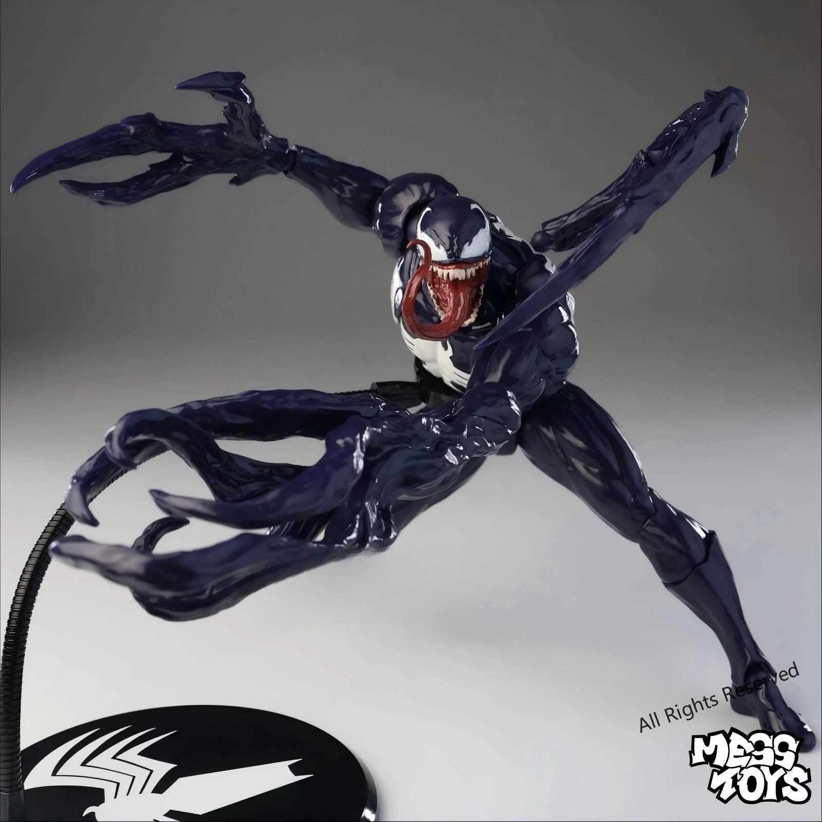 MESS TOYS Venom 1/12 Action Figure Lethal Neighbour Symbiote Collectible - product detail image 15