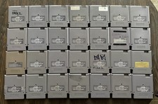 Nintendo NES Game Lot of 28! Jurassic Park Tecmo Super Bowl Top Gun All Tested🔥