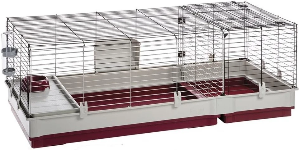 Rabbit Cage Starter Kit - Extra-Large with Wire Extension & Accessories - Image 3 of 4