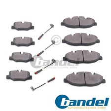 BREMSBELÄGE VORNE + HINTEN passend passend für MERCEDES VIANO VITO W639