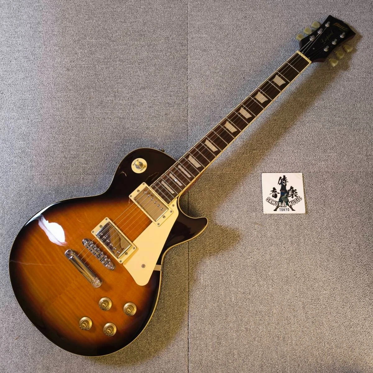 Blitz by Aria Pro II Les Paul Standard Type Brown Sunburst Ship