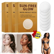 7-35x Purevlab Sun Free Glow Microdarts Patch, Sun Free Glow Tanning Patches