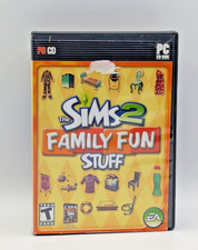 The Sims 2 Family Fun Stuff Game PC CD-ROM 2006 Complete With Box