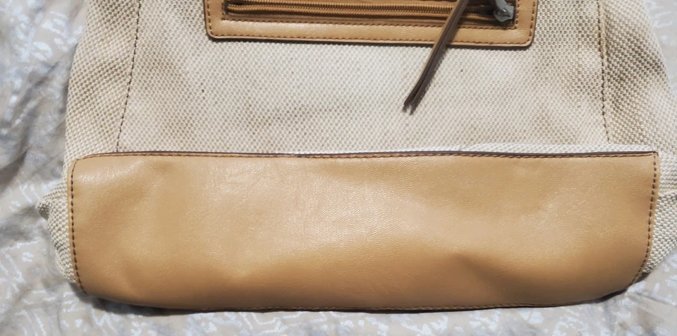 Bolso de Mano Y2K Relic Marley Bandolera Asas de Madera Rayas Multicolores Foto 4 de 4