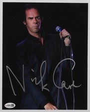 Nick Cave Signed JSA Autograph 8 x 10 photo