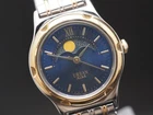 Vintage Seiko Alba Urban V891-0090 Moon Phase Roman Qz 25mm Womens Watch JAPAN