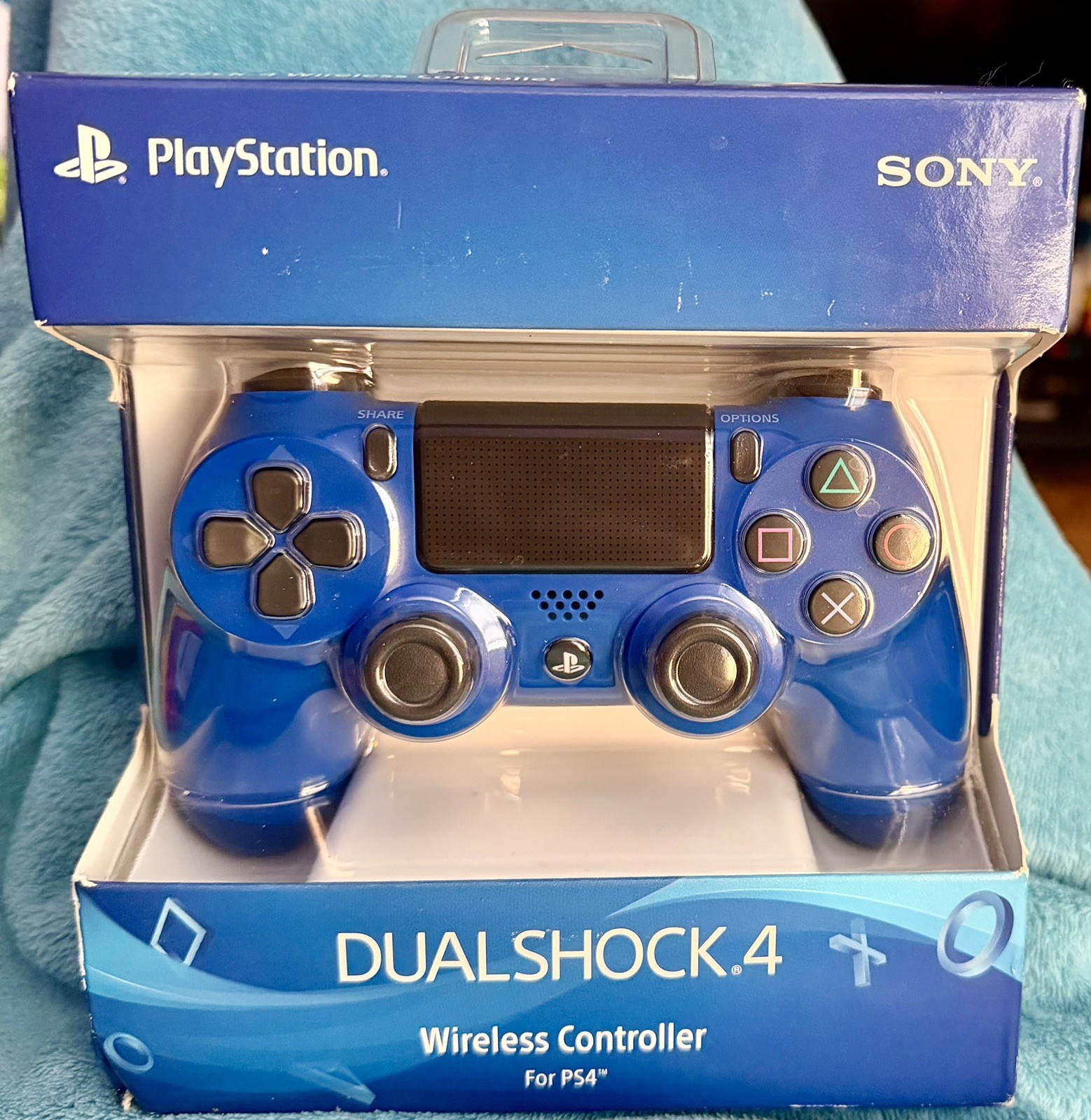 ~*~NIB PS4 Sony Wireless DualShock Blue Controller~*~