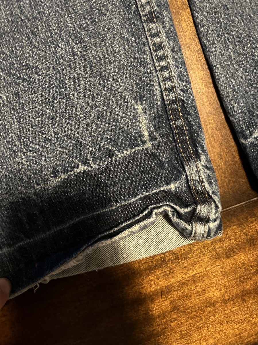 VINTAGE Route 66 Jeans Size 34x32 Denim Distressed Pants Mens y2k