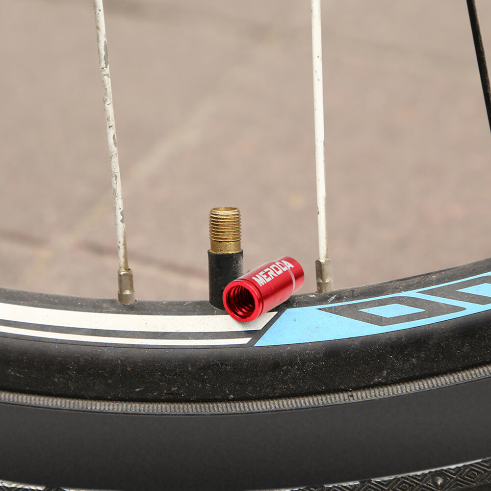 2pcs Bicycle Valve Stem Caps Aluminum for Mountain Road Bike (Presta