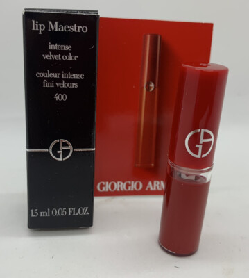 Luxusprobe Giorgio Armani Lip Maestro - 400- 1,5 ml Neu 