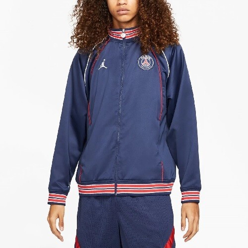 Nike Air Jordan Club Anthem Jacket PSG Size XXL Navy DB6485-410