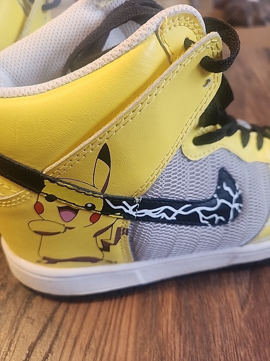 NIKE Dunk Low Retro 9 (US)and ポケモン Nike Dunk Low X Pokemon Sneakers, Daily Flat, Orange - E