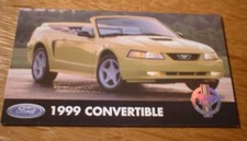 1999 Mustang Gt Convertible Official Ford Photo Magnet 99 4.6 1999 Mustang Gt Convertible Official Ford Photo Magnet 99 4.6