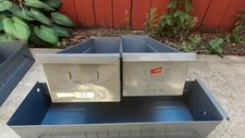 Durham Metal Drawers 2 Industrial Duty - LOT of 2- 17"L x 5 3/8"W x 3 5/8"H