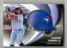 2022 Topps Commemorative Batting Helmet Relics Vladimir Guerrero Jr.