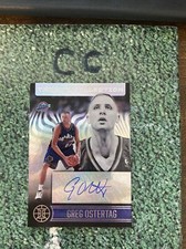 2021 Panini illusions trophy collection signatures Greg Ostertag TC – GRO
