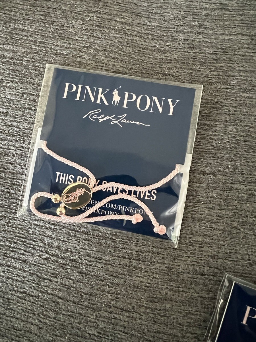 POLO RALPH LAUREN Pink Pony Cancer Awareness Adjustable Pink