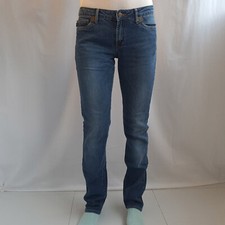 Jeans donna Just Cavalli taglia W29 L30 Rhine Stone denim dritto elasticizzato
