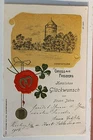 11014 Embossed Ak New Year Freiberg 1.1.1905 With Donathsturm Horseshoe Clover