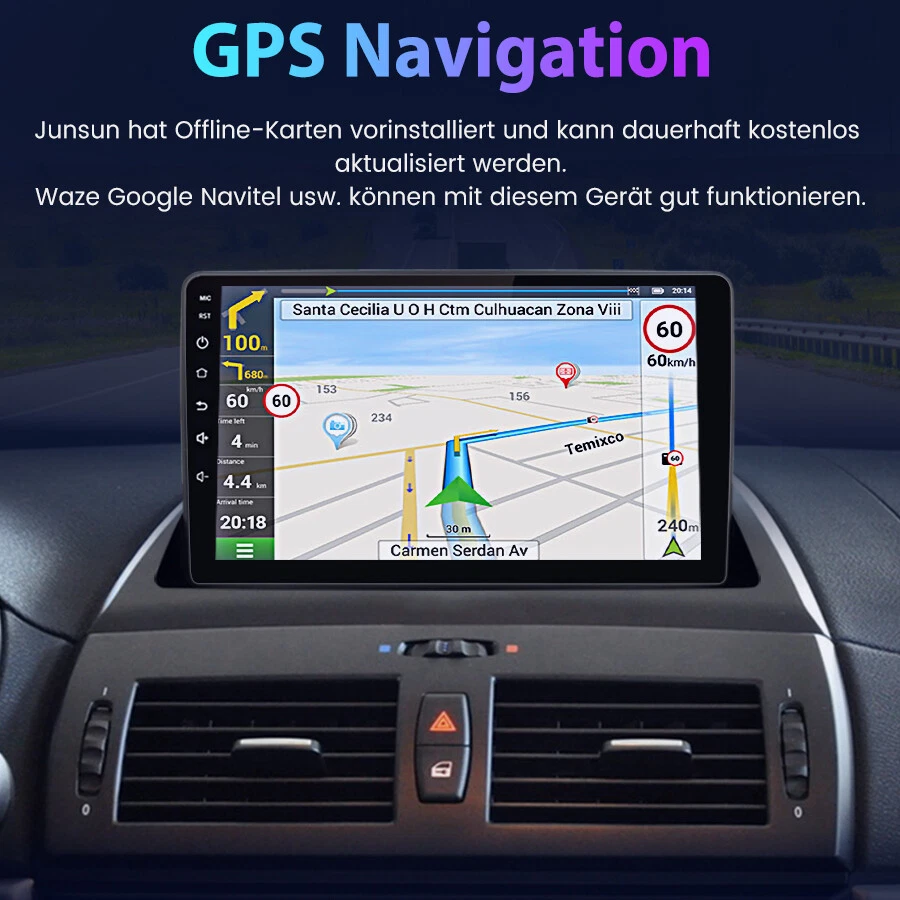 2G+32GB DAB+ Carplay Für BMW X3 E83 2004-2012 Android 13 GPS Navi RDS Bluetooth - Bild 3 von 4