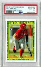 2019 Topps Archives Nick Senzel 1994 Future Star PSA 10