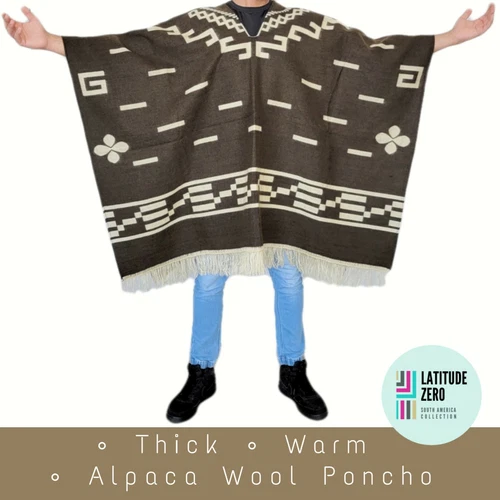 Clint Eastwood Poncho | replica | alpaca wool poncho | handmade wool man poncho image 5