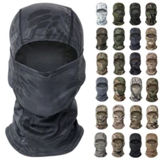 Tactical Balaclava Full Face Cover Sniper Hunting Shooting Scarf Snood Ski Mask