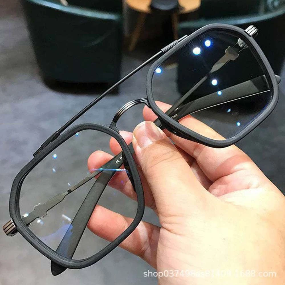 Korean Style Men Eyeglasses Anti Radiation Glasses Anti Blue Light Glasses
