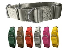 K-9 Beltz Martingale Nylon Dog Collar 1.5" 3.8CM Wide Adjustable S, M, L XL