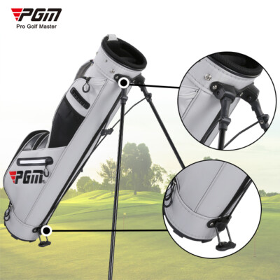 PGM Golf Stand Bag with 6 Ball-tee Slots and Pocket,Water-Repellent Golf Bag