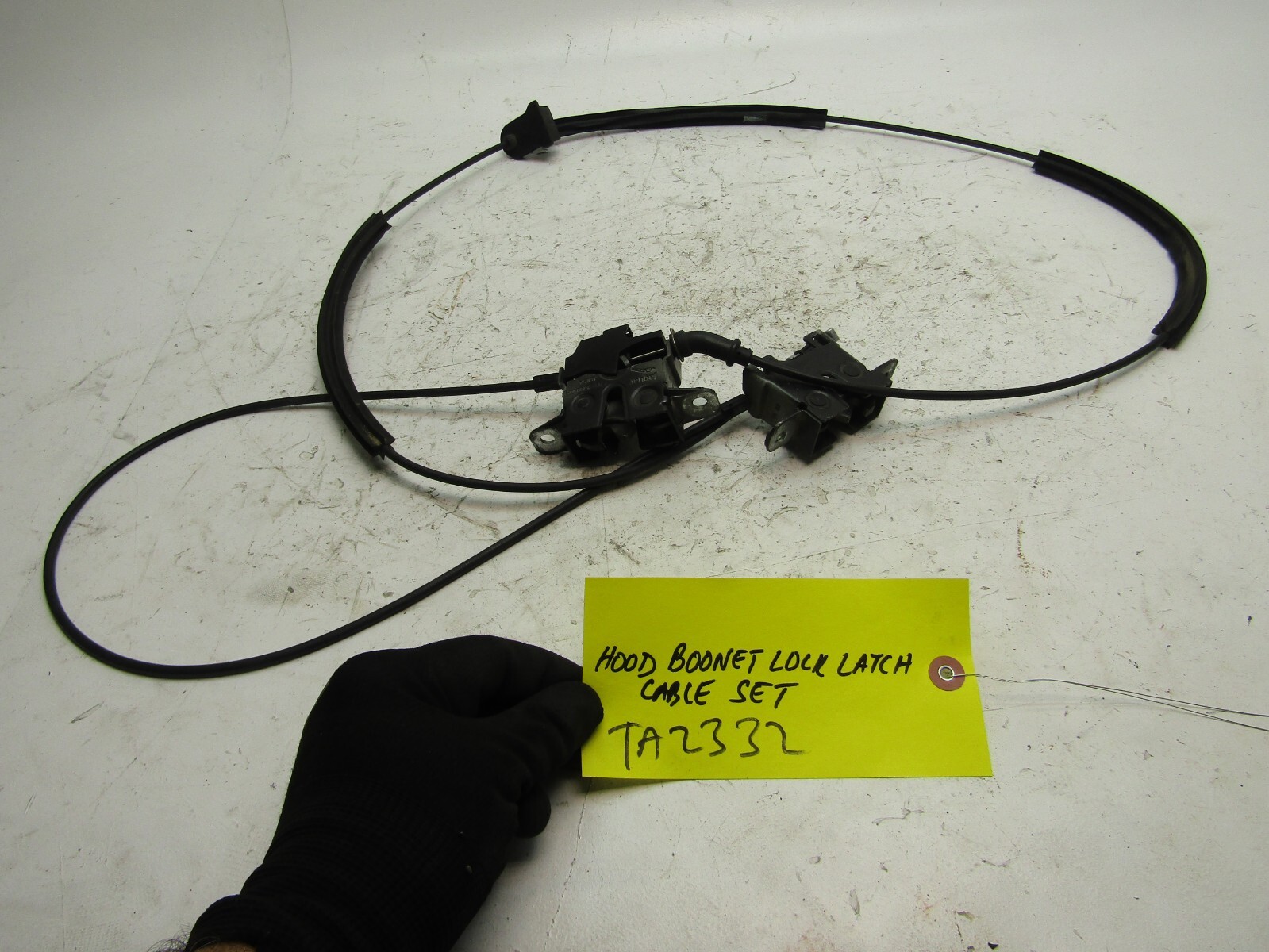 20102019 Jaguar XJ Driver Passenger Side Front Hood Lock Latch Release