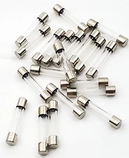 Lot of 20 Littelfuse 3AG 3A 250 Volt 3 Amp Fast Acting 1/4" x 1-1/4" Glass Fuses