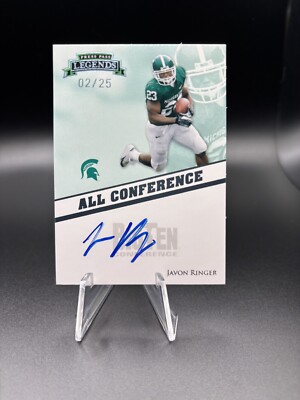 2009 Press Pass Legends All Conference Javon Ringer #AC-JR MSU /25 Auto